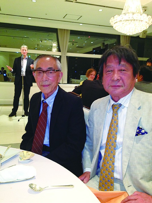 柳町隆造博士と田中温院長
